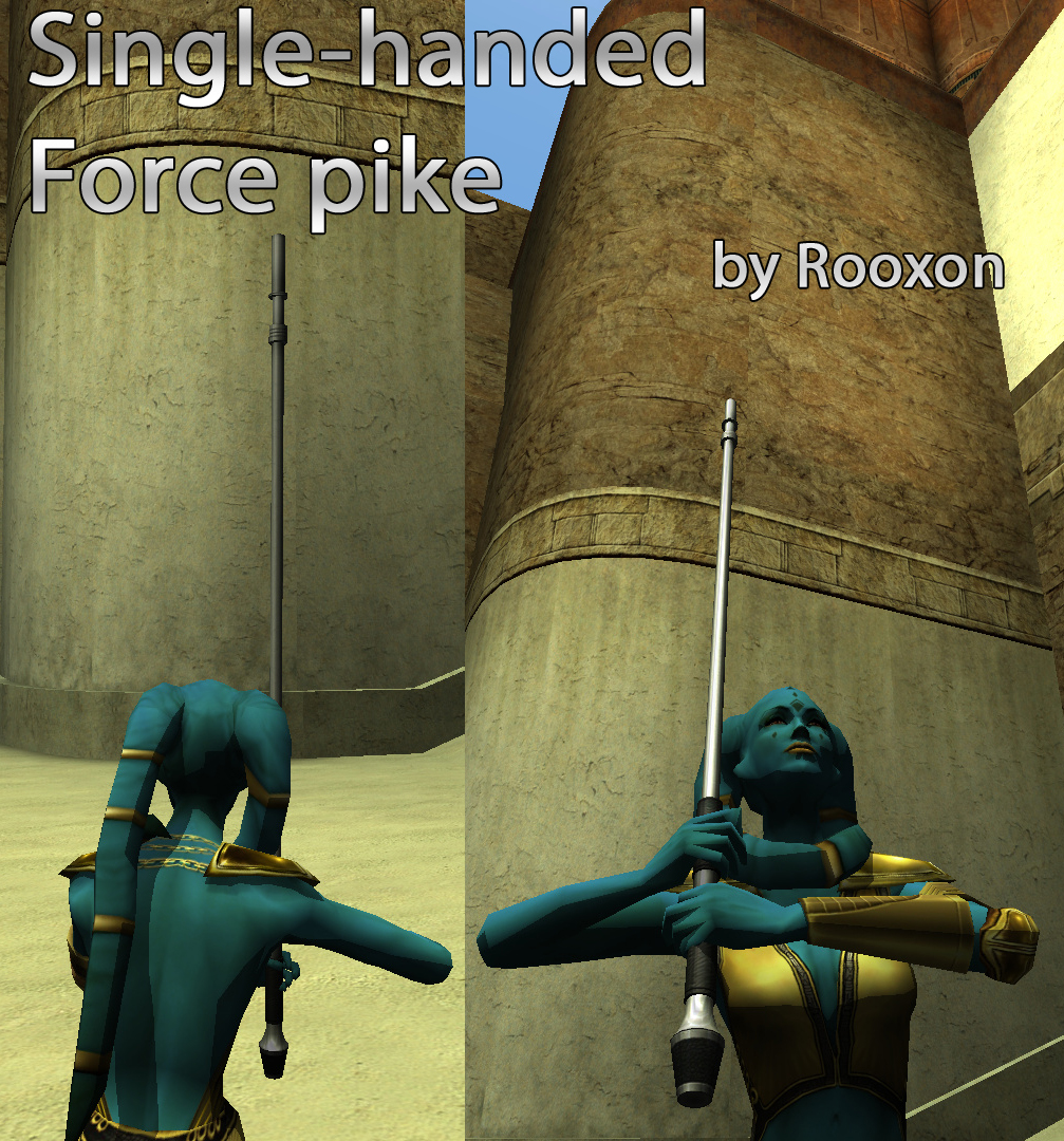 More information about "Single-handed Force pike"