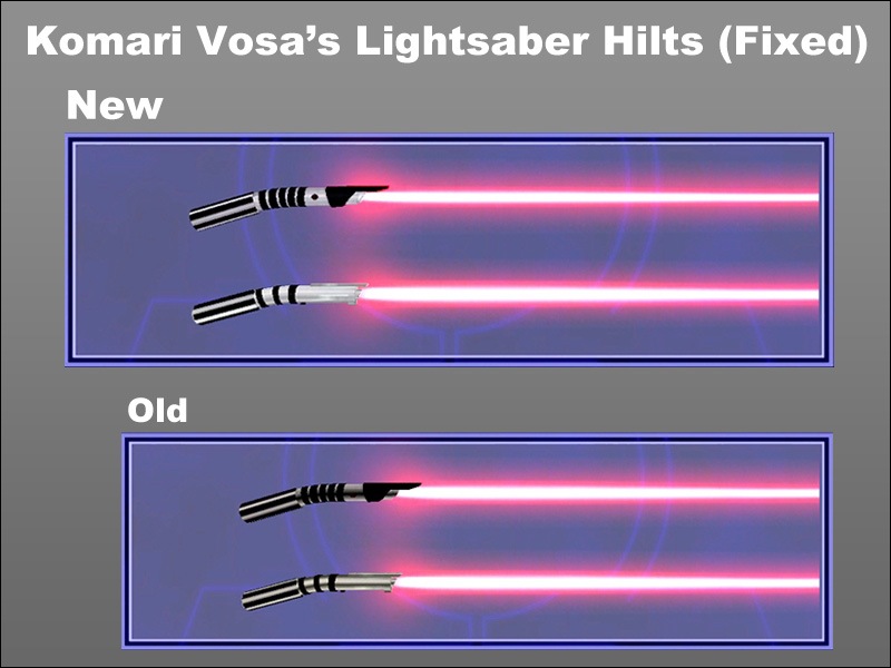 More information about "Komari Vosa's Lightsaber Hilts"