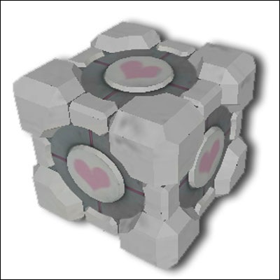 Making a Companion Cube from Portal 