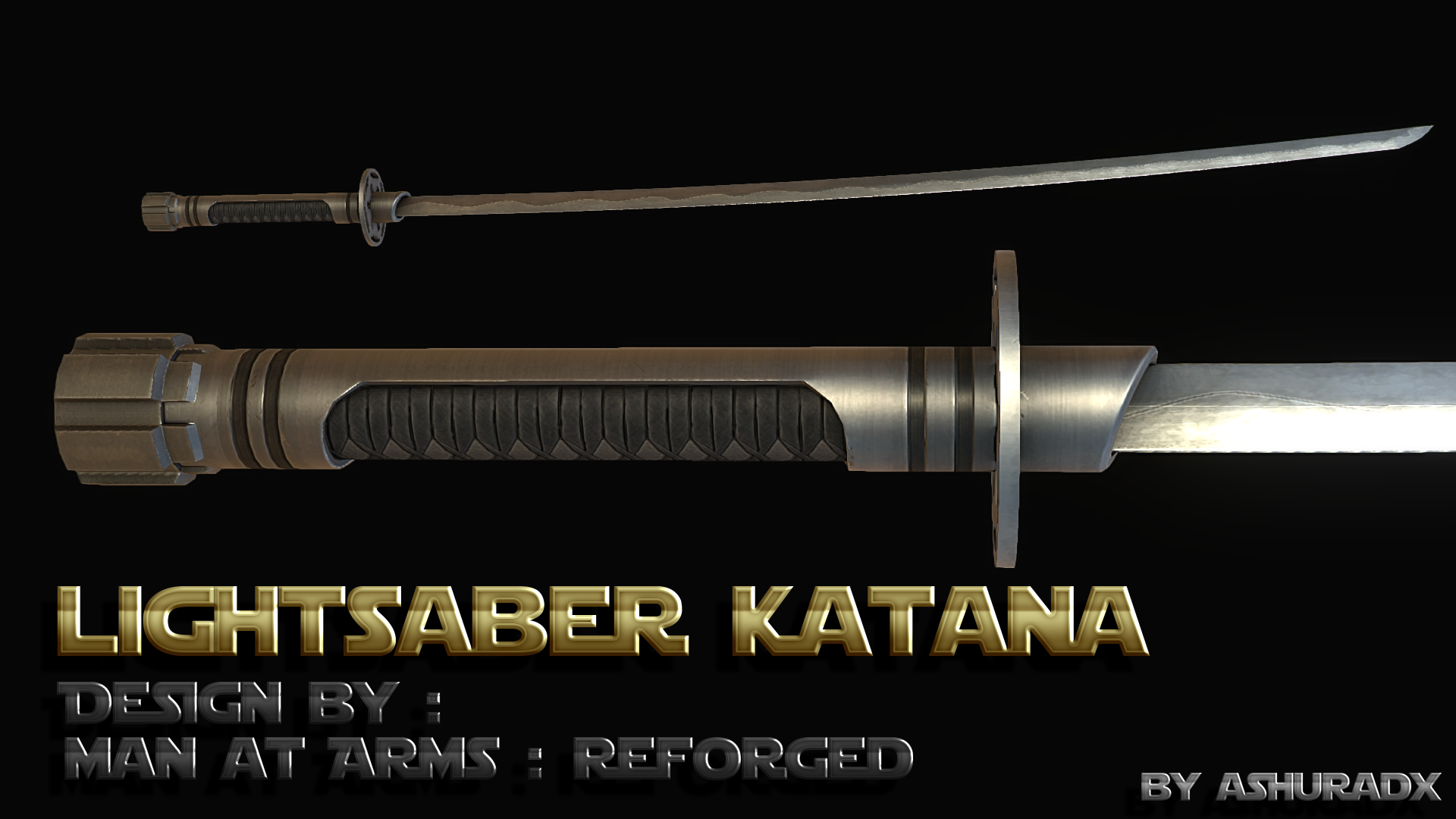 More information about "Lightsaber Katana - MAN AT ARMS Style"