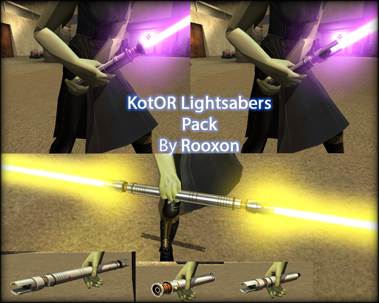 More information about "KotOR Lightsabers Pack"