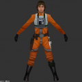 luke skywalker fighter pilot