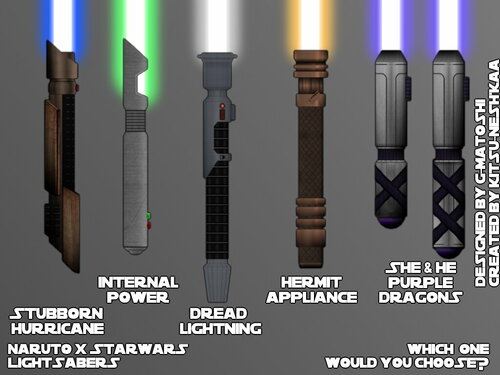 Naruto X Star Wars sabers - Lightsabers & Melee - JKHub