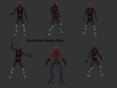 More information about "Darth Maul Stance Pack"