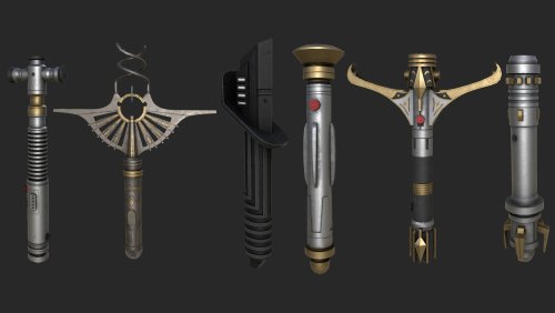 Lightsaber Hilt Collection - Lightsabers & Melee - JKHub