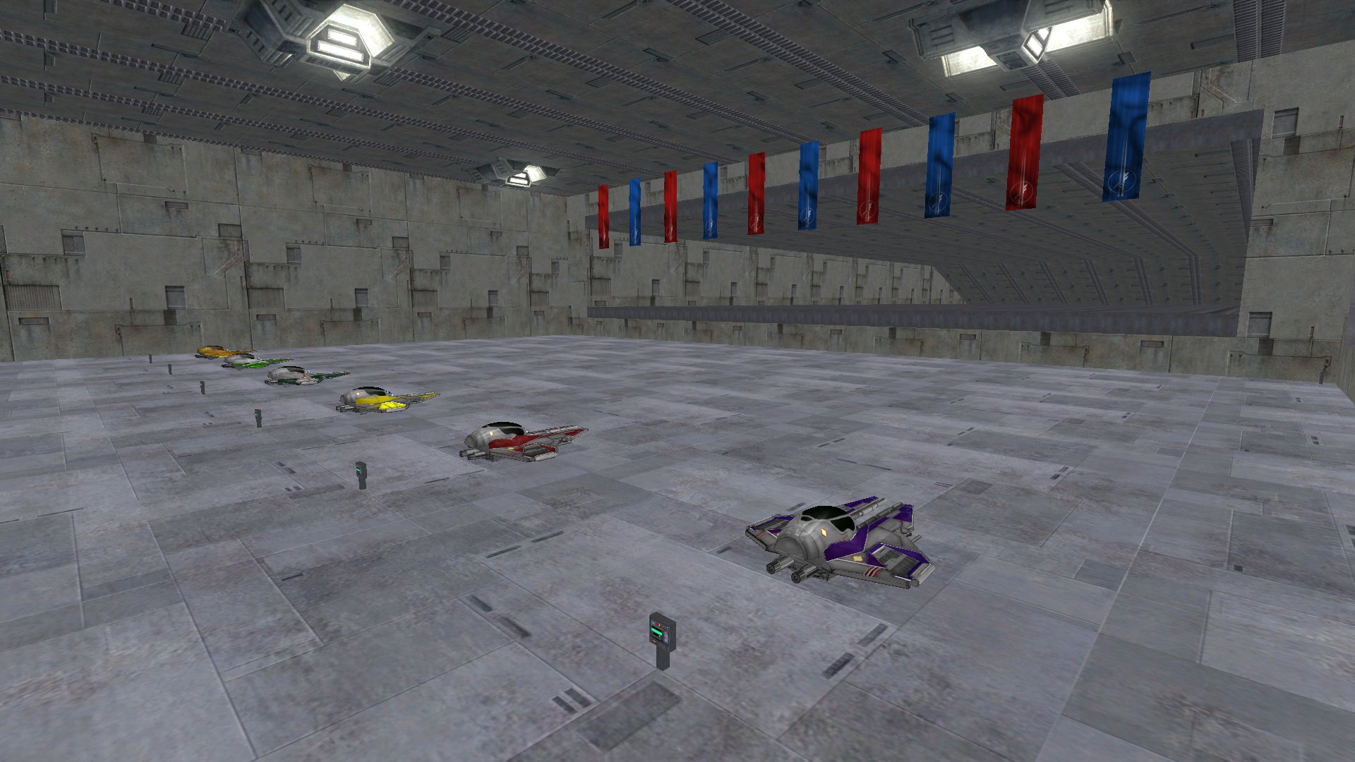 Jedi Starfighter Racing Map