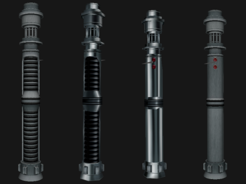 HD Kyle Katarn's Lightsaber - Lightsabers & Melee - JKHub