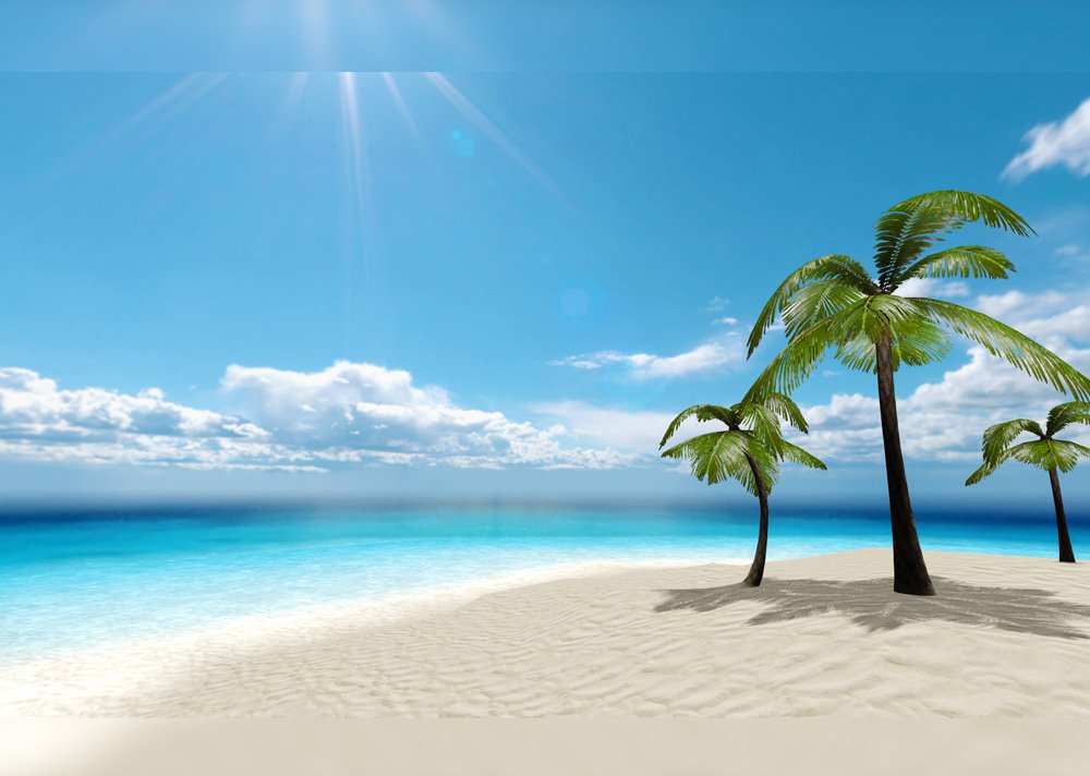 Relaxing day at the beach
