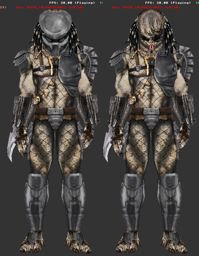 GustavoPredador's Predator Wolf (Aliens vs Predator Requiem) - Player  Models - JKHub