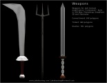 Weapons in the mod